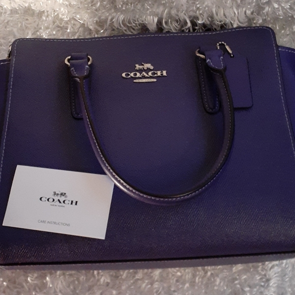 Coach Handbags - Poppin Purple Coach Handbag with shoulder strap